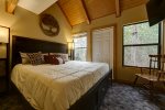 Master Bedroom with Kind size Bed